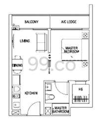 The Vue (D19), Apartment #508161711